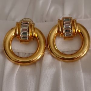 Vintage pierced earrings